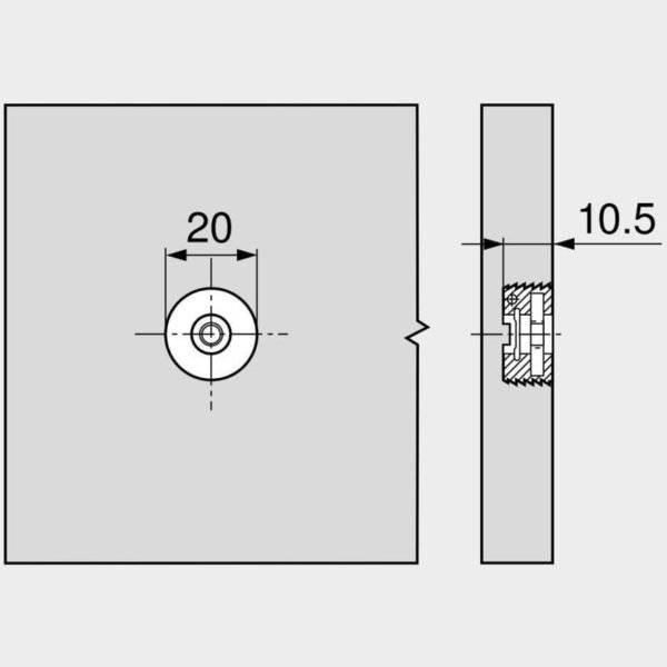 Blum Frontverstellbeschlag